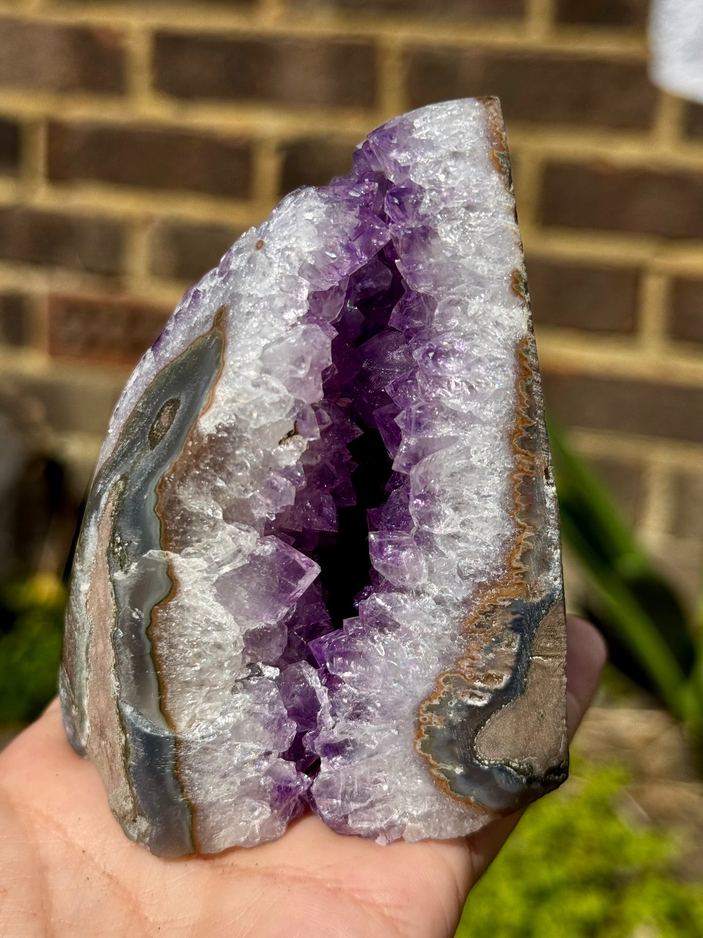 High Quality Amethyst Cut-Based | 405g