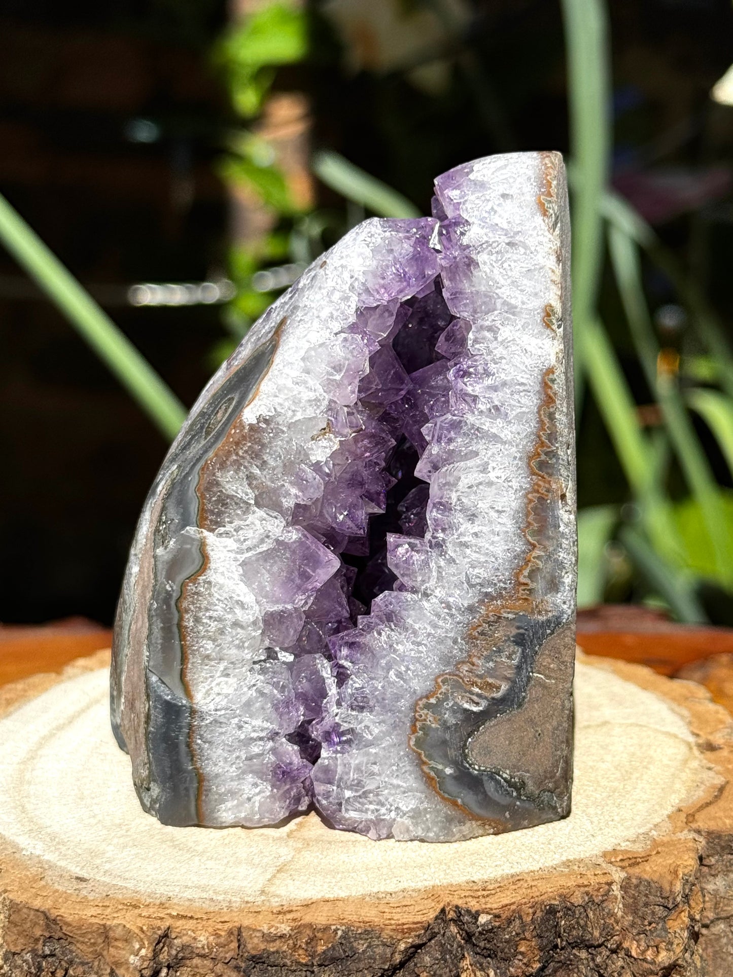 High Quality Amethyst Cut-Based | 405g