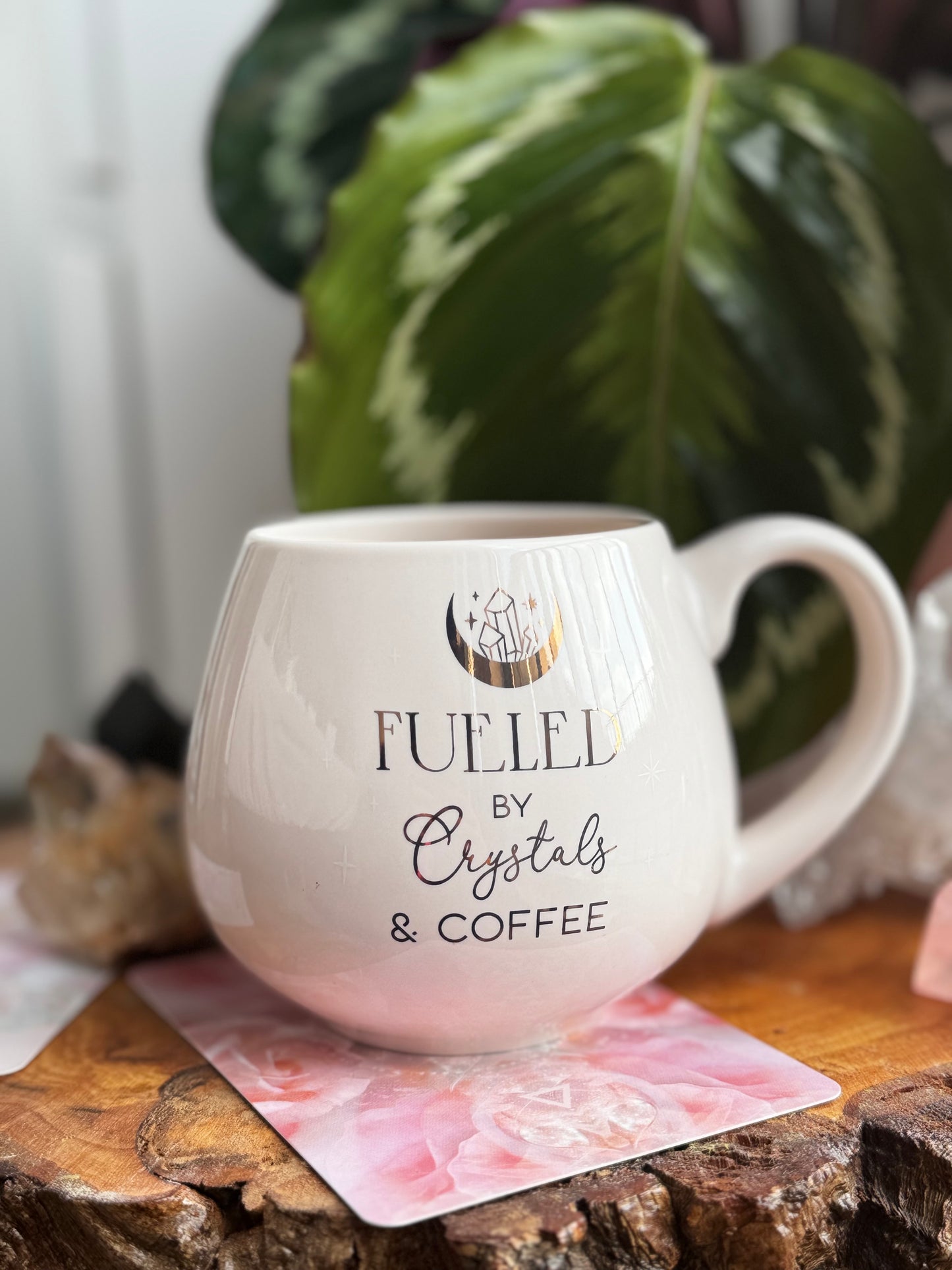 Fueled by Crystals mug