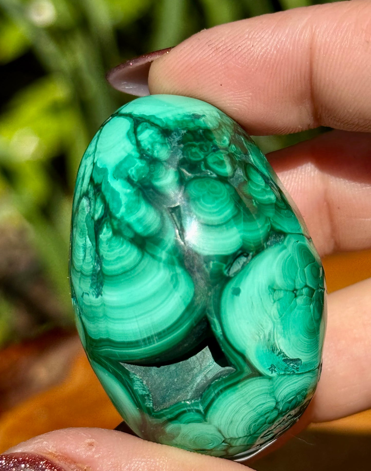 Malachite egg | 76g