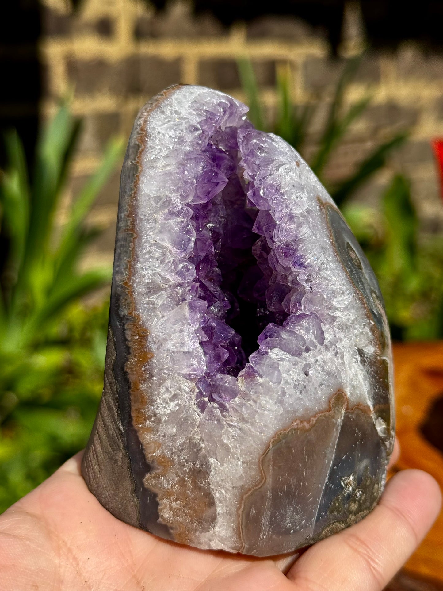 High Quality Amethyst Cut-Based | 405g