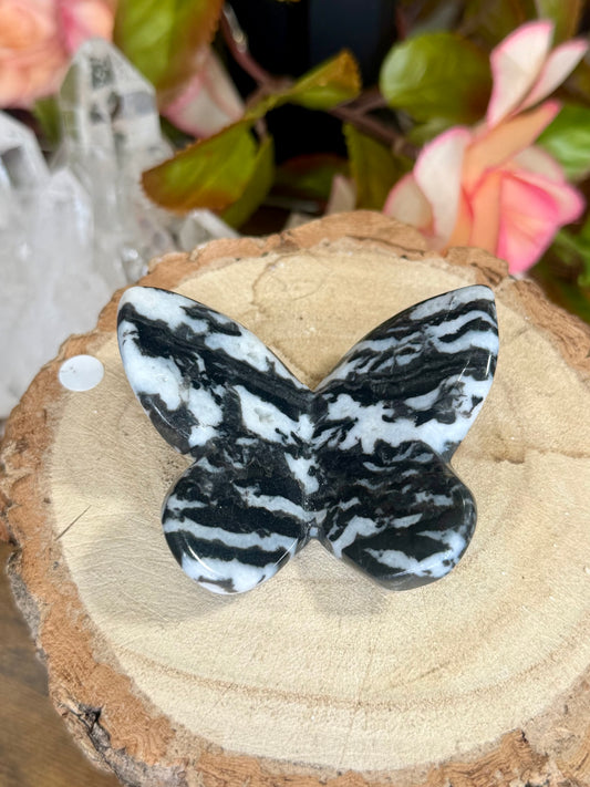 Zebra Jasper Butterfly | 47g