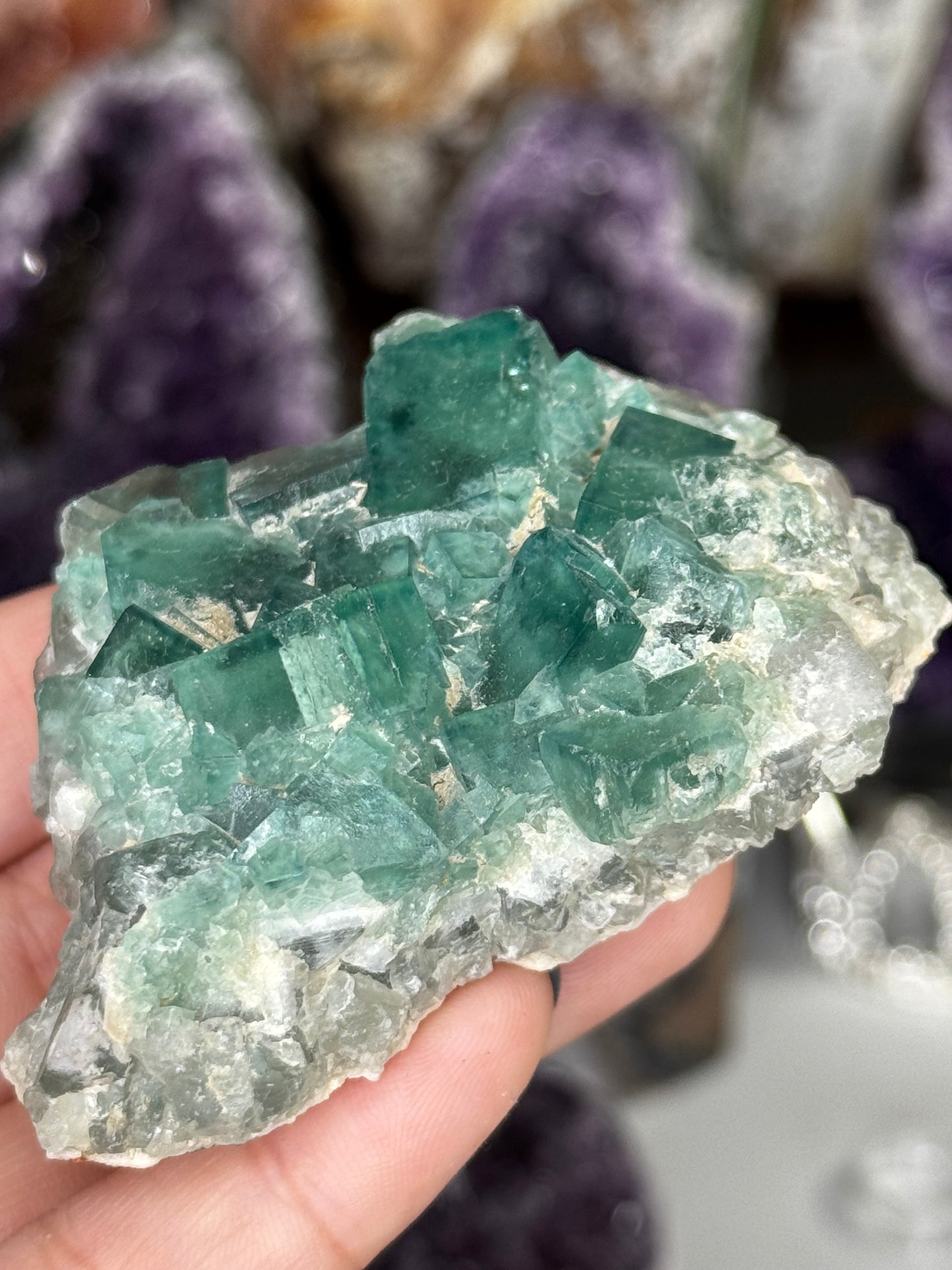 Green Fluorite from Madagascar | 114g