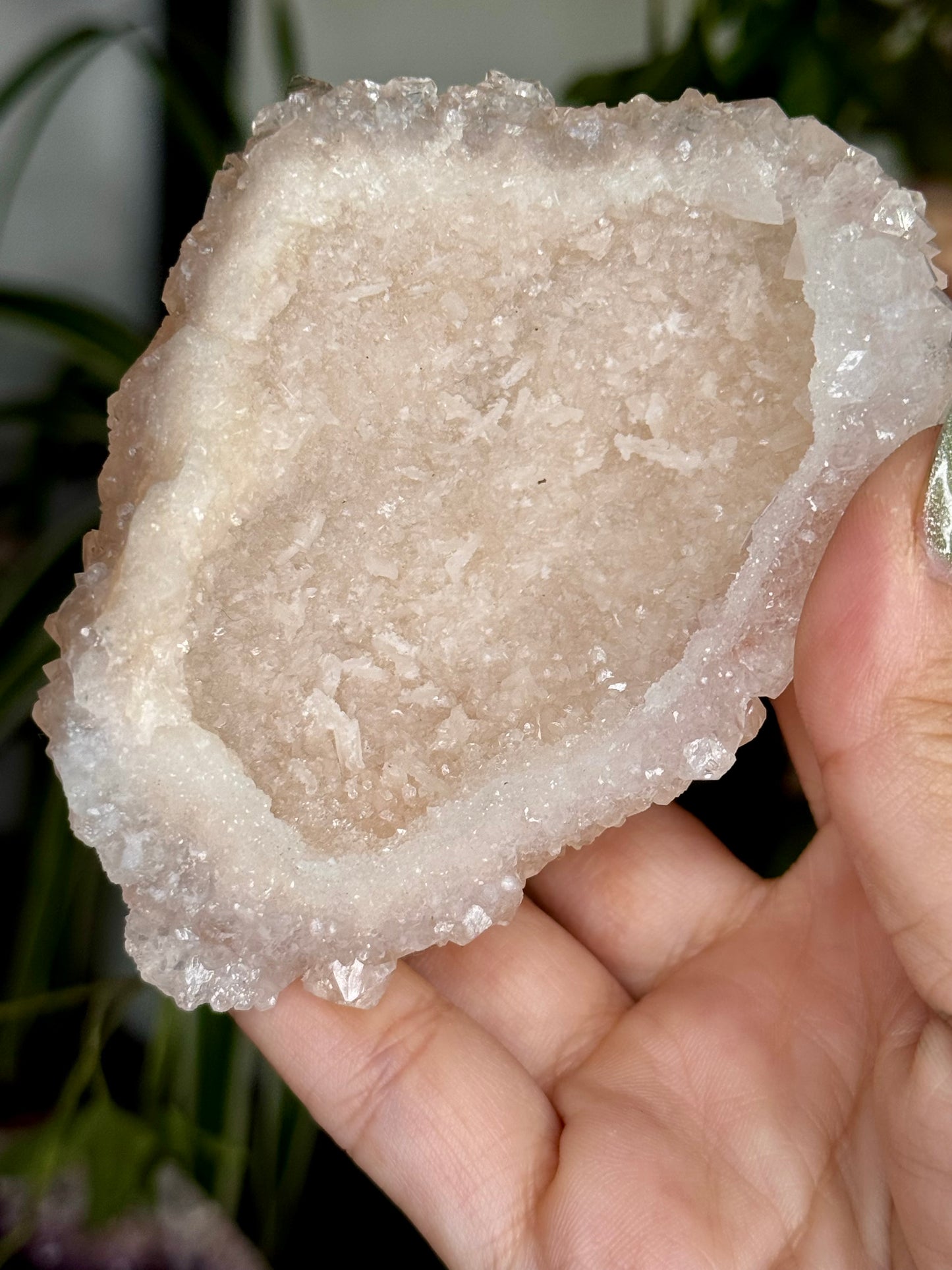 Pink Apophyllite Cluster | 129g
