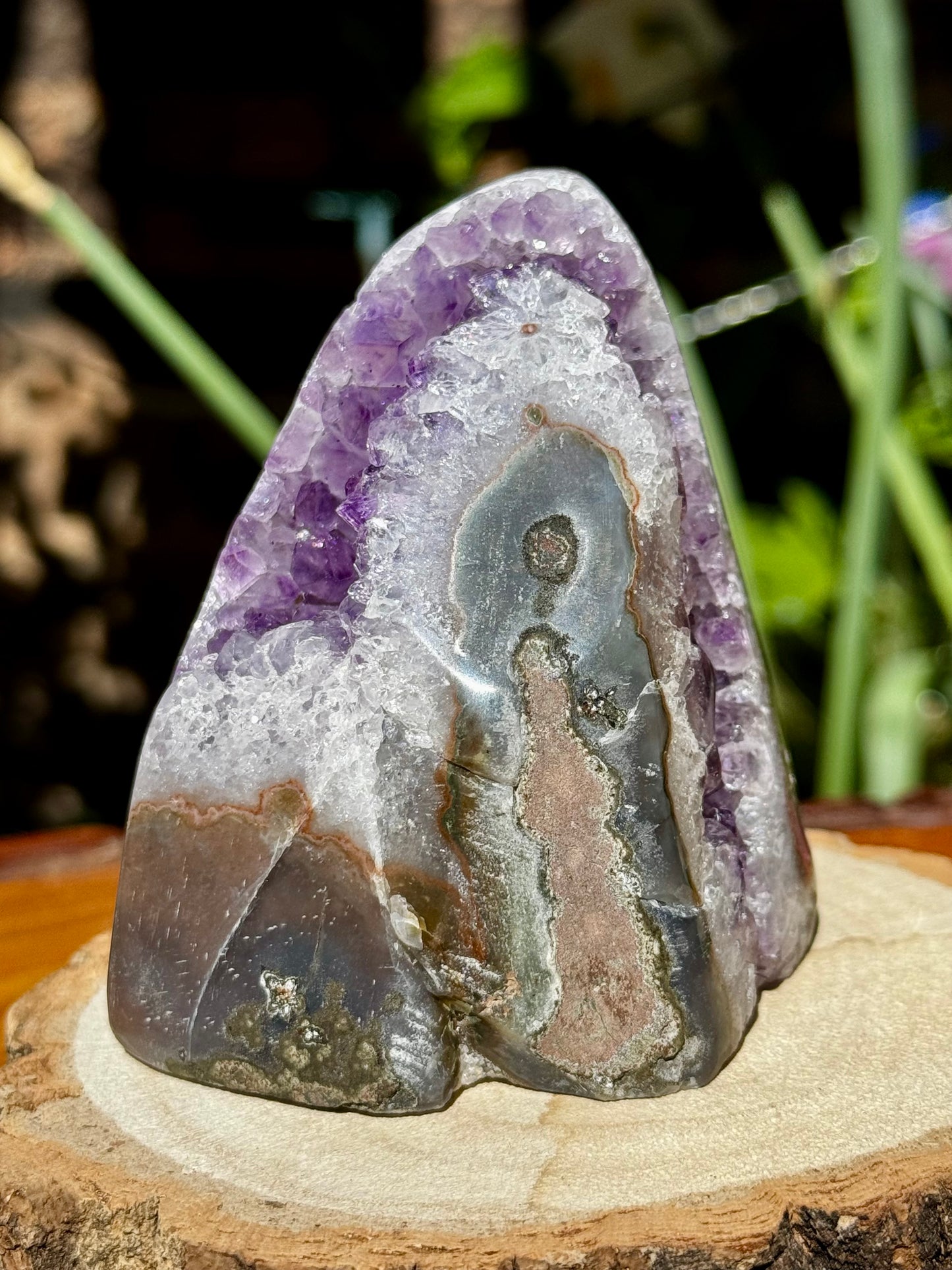 High Quality Amethyst Cut-Based | 405g