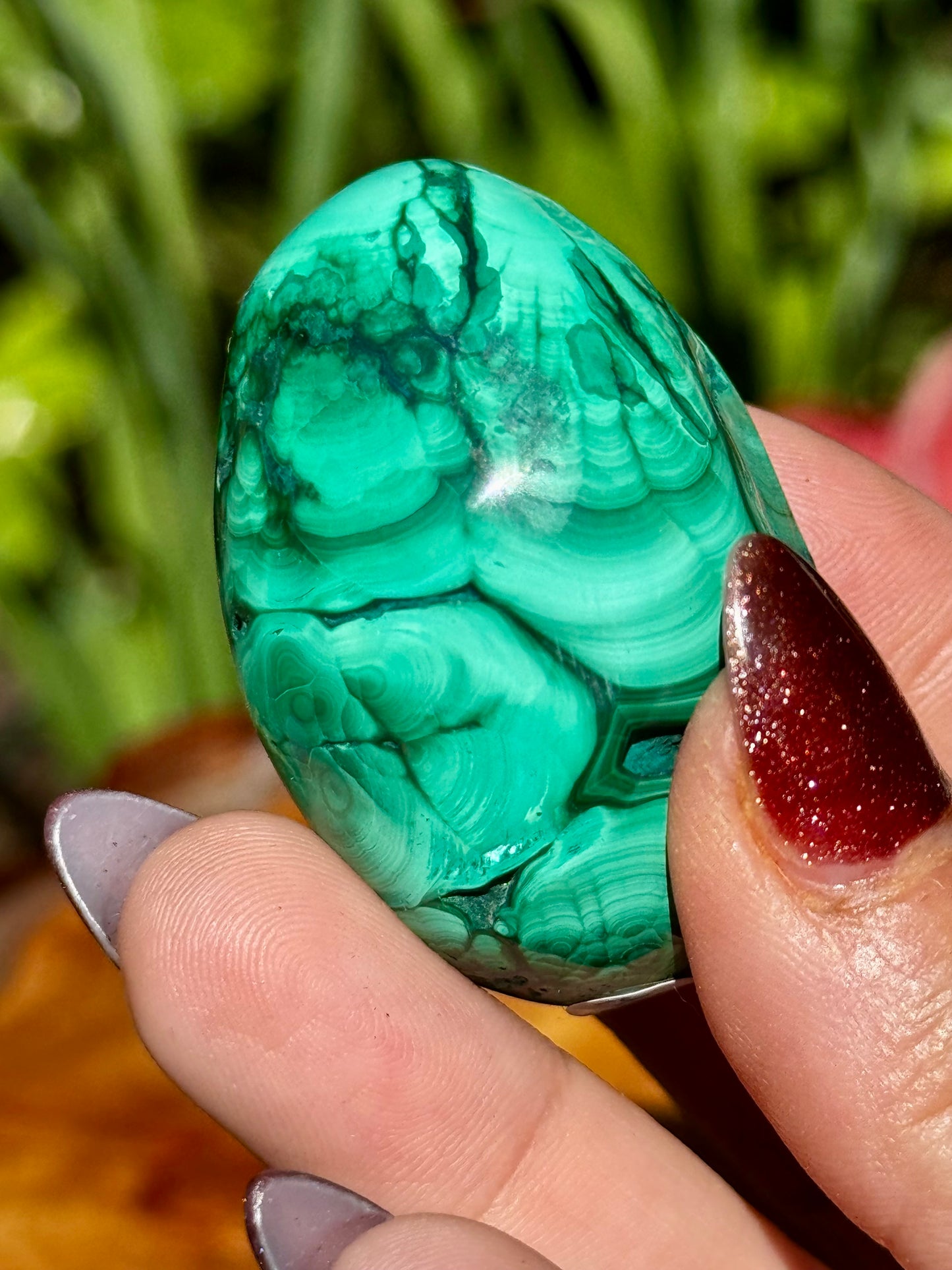 Malachite egg | 76g