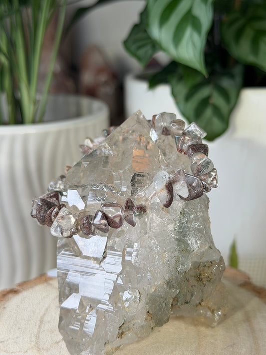 Elasticated Shaman (Garden) Quartz Bracelet