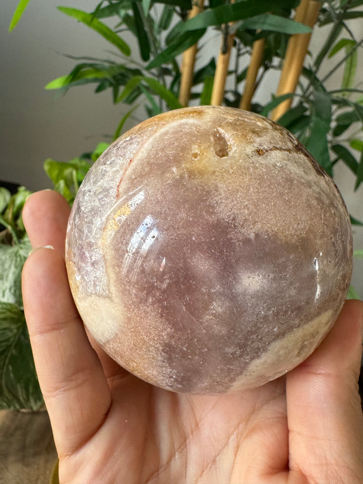 Pink Amethyst Sphere | 597g