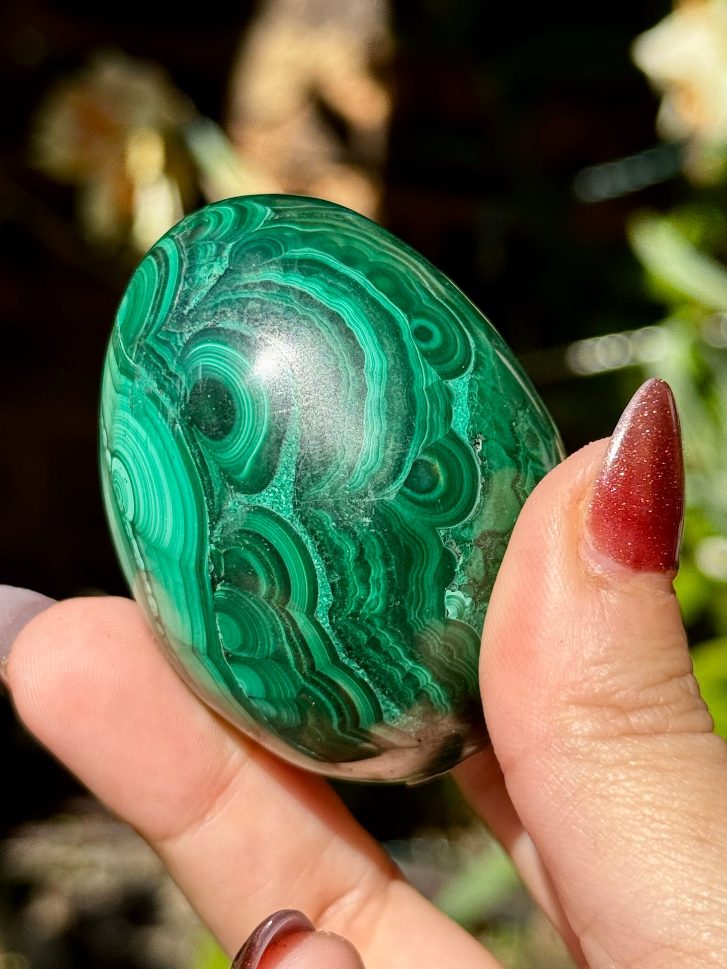 Malachite egg | 167g