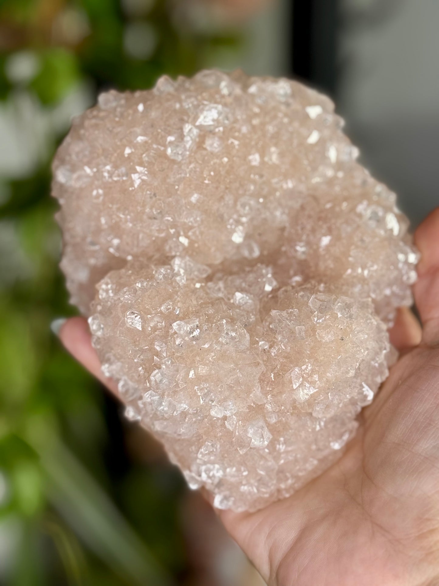 Pink Apophyllite Cluster | 281g