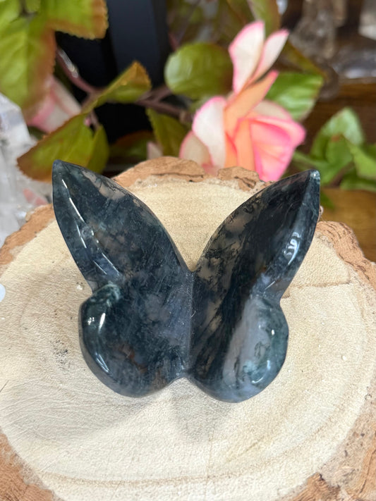 Moss Agate Butterfly | 69g