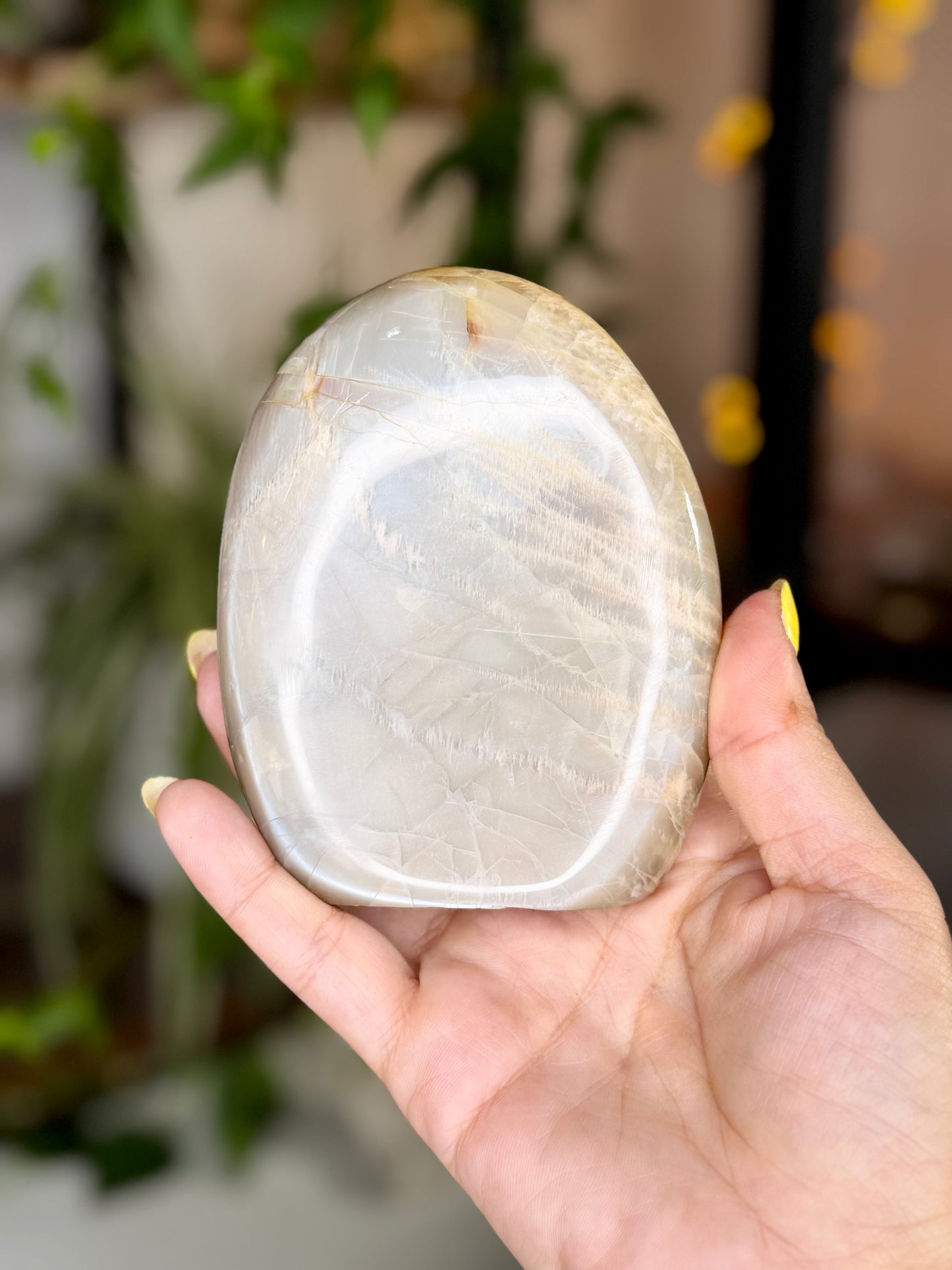 Flashy Peach Moonstone Freeform  | 383g