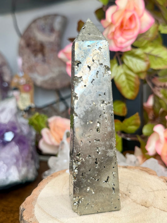 High Quality Pyrite Tower | 292g