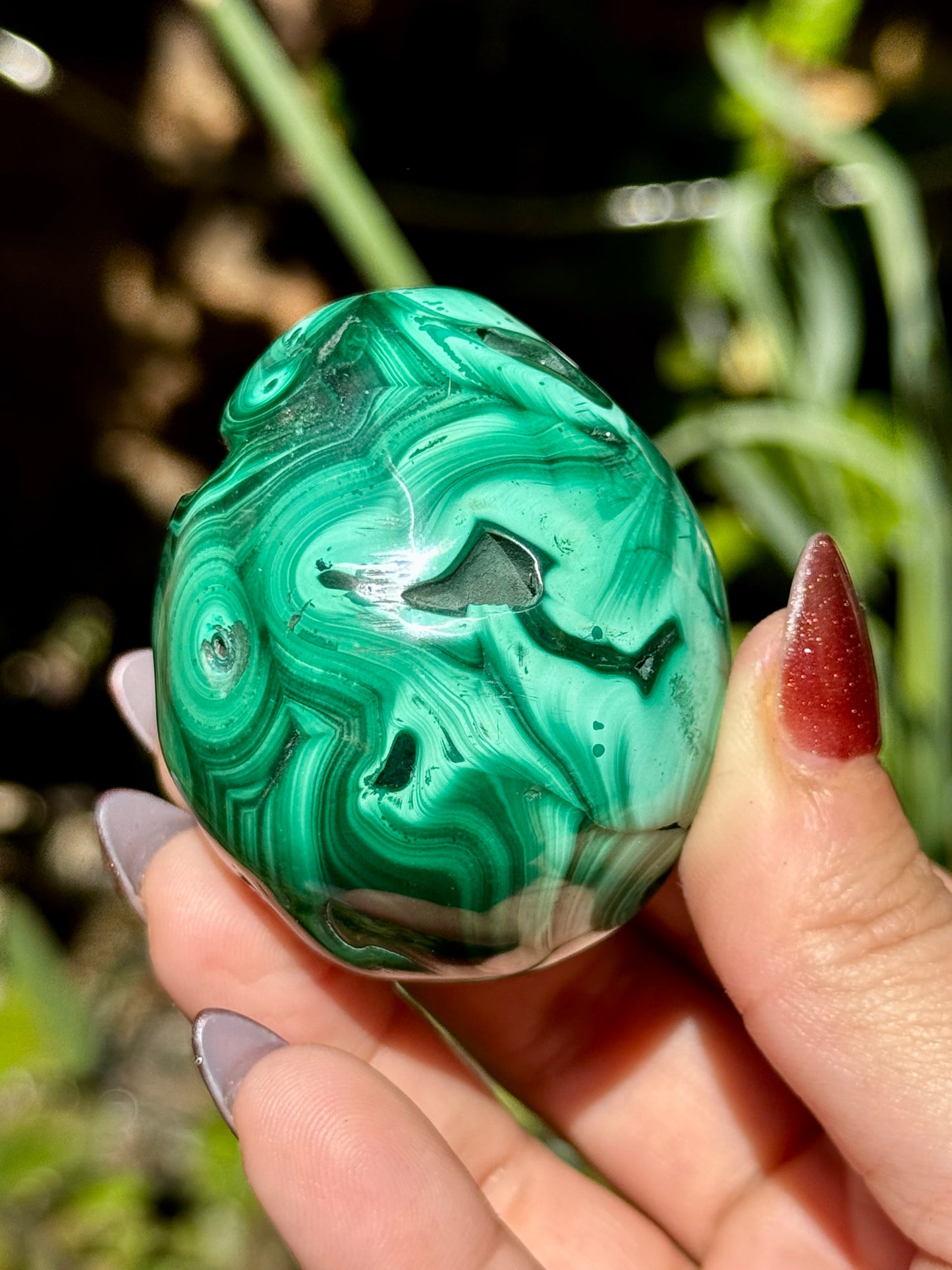 Malachite egg | 170g