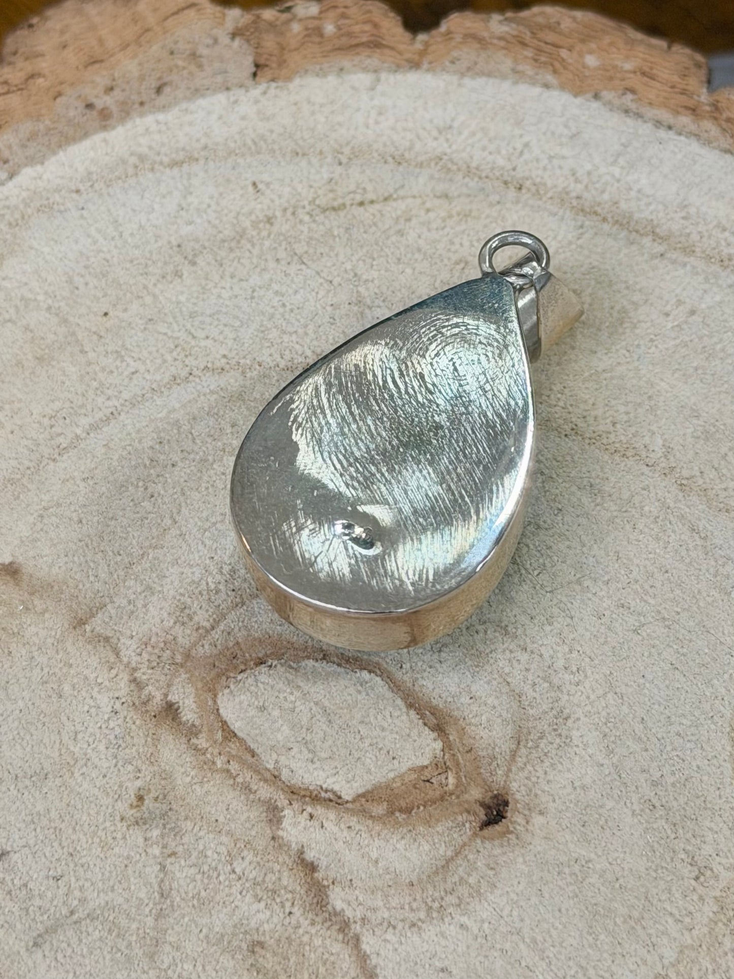 Silver 925 Larimar Pendant | 12g