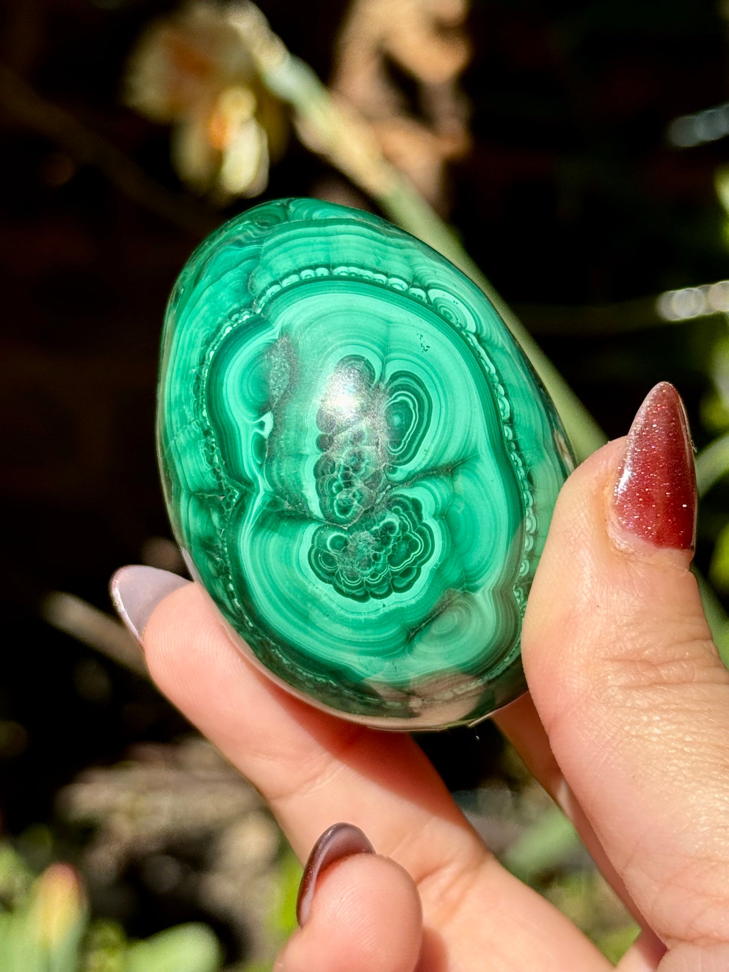Malachite egg | 167g