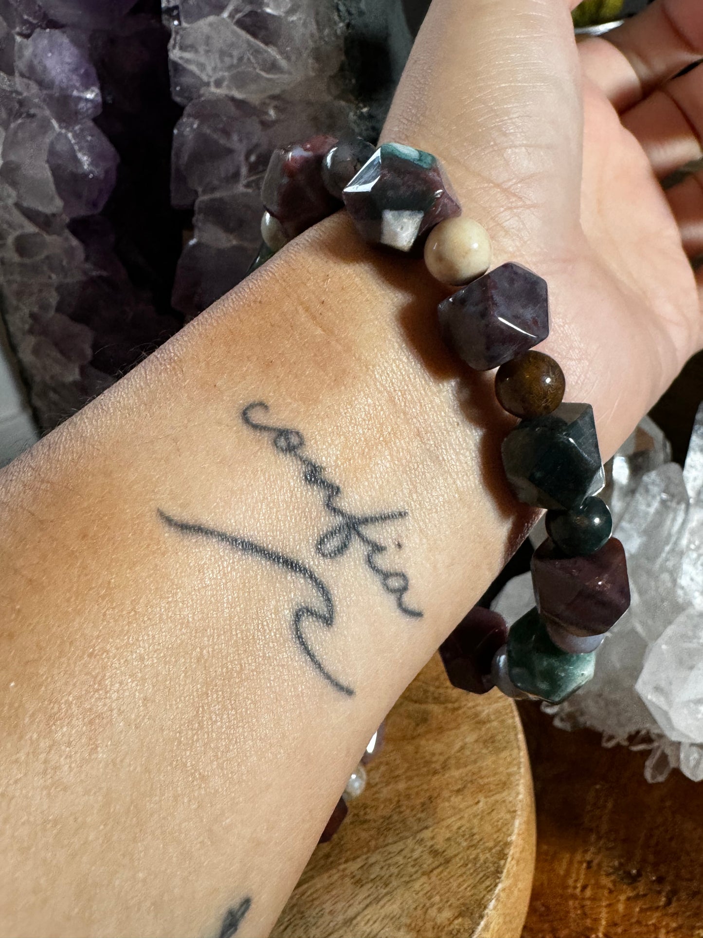 Unique Ocean Jasper Bracelet