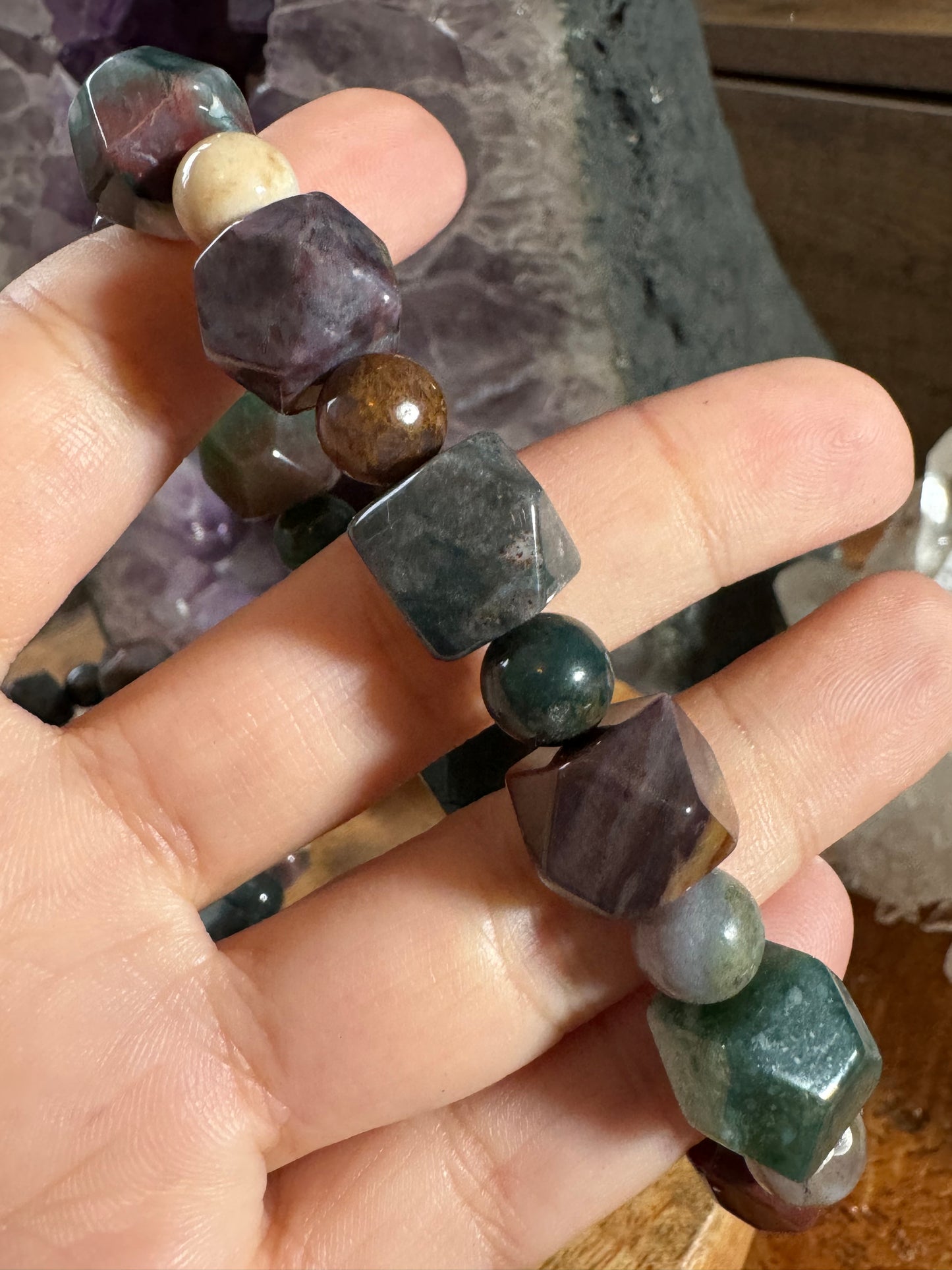 Unique Ocean Jasper Bracelet