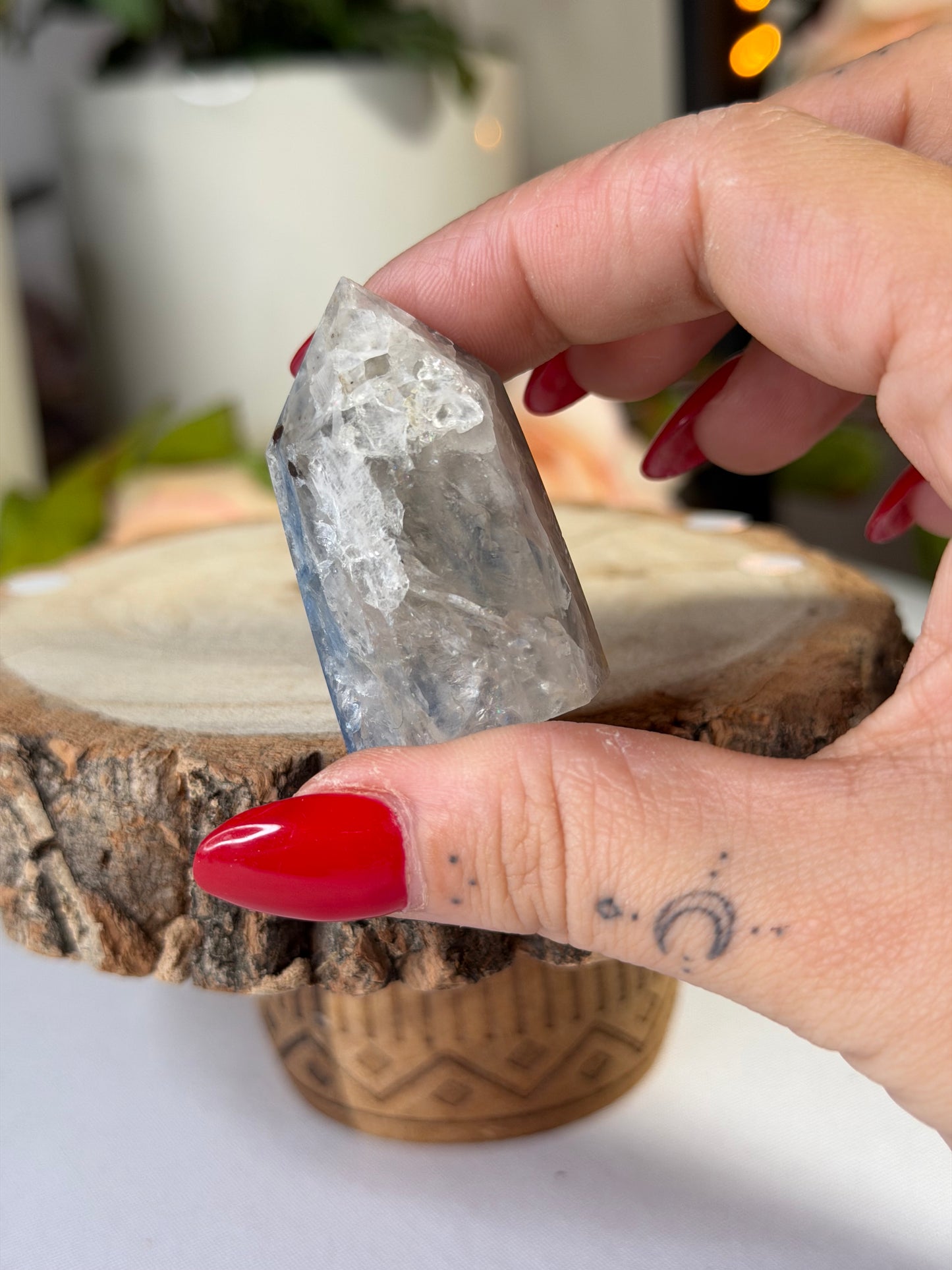 Mini Blue Kyanite Tower from Brazil 2 | 36g