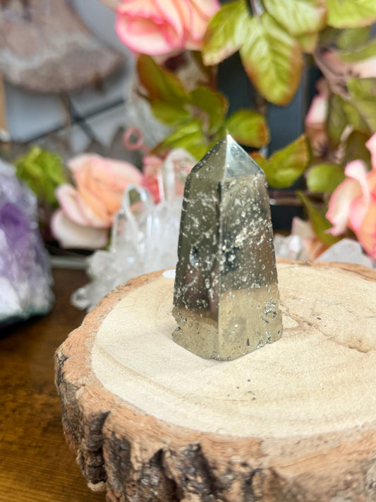 High Quality Pyrite Tower | 80g