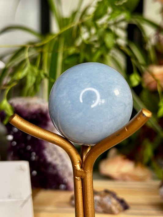 Small Angelite Sphere | 86g
