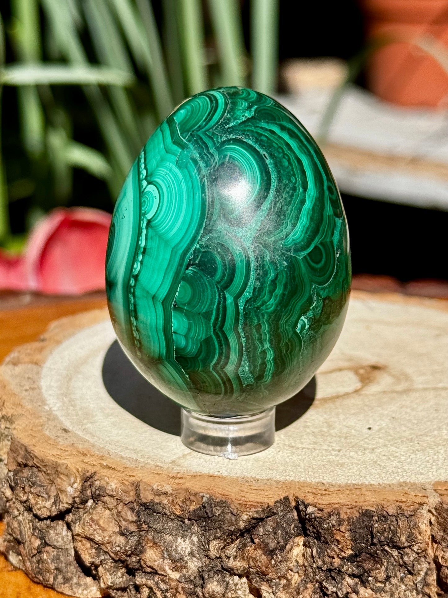 Malachite egg | 167g