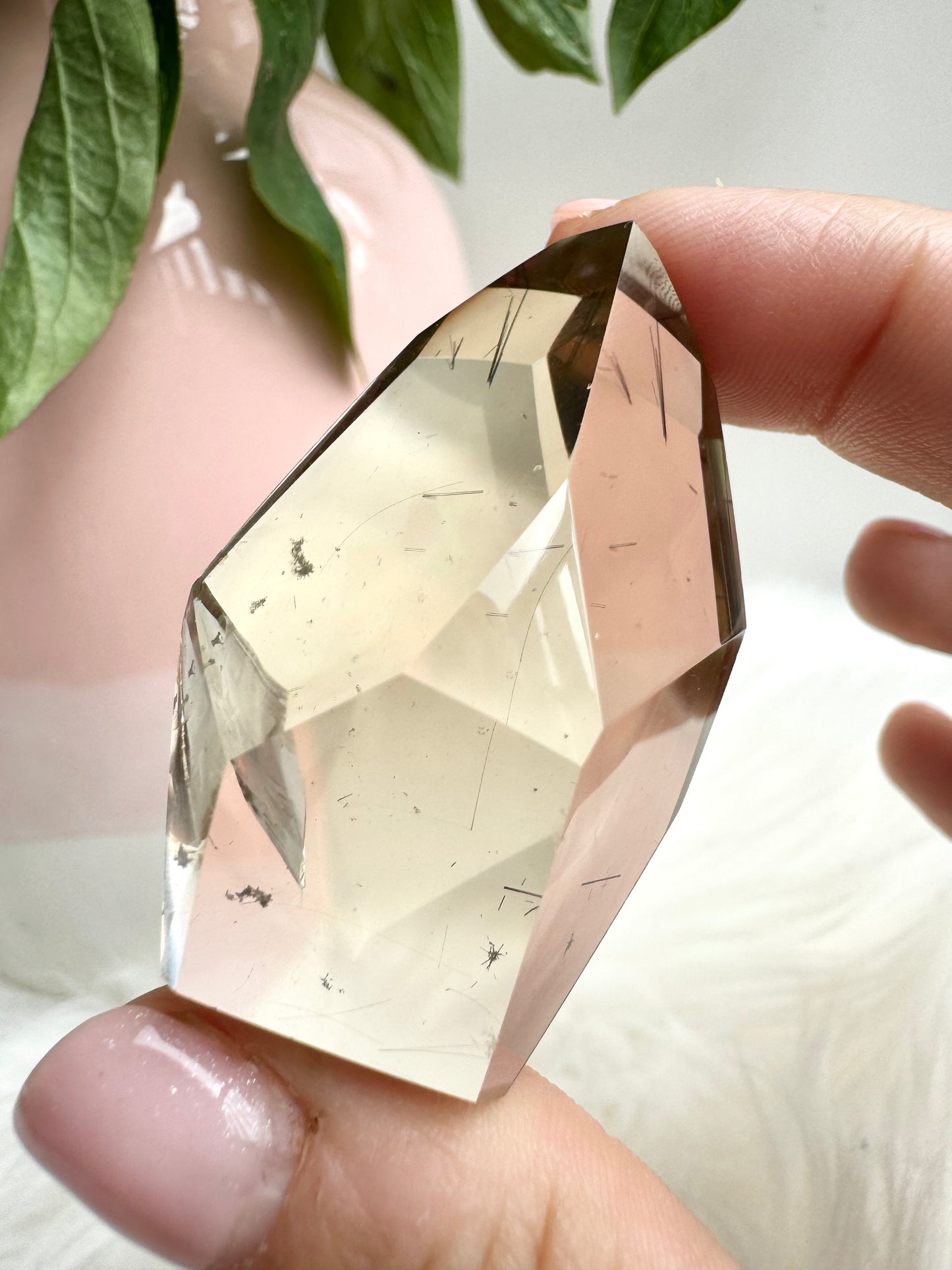 Mini Natural Brazilian Champagne Citrine Free Form | 4.8 cm