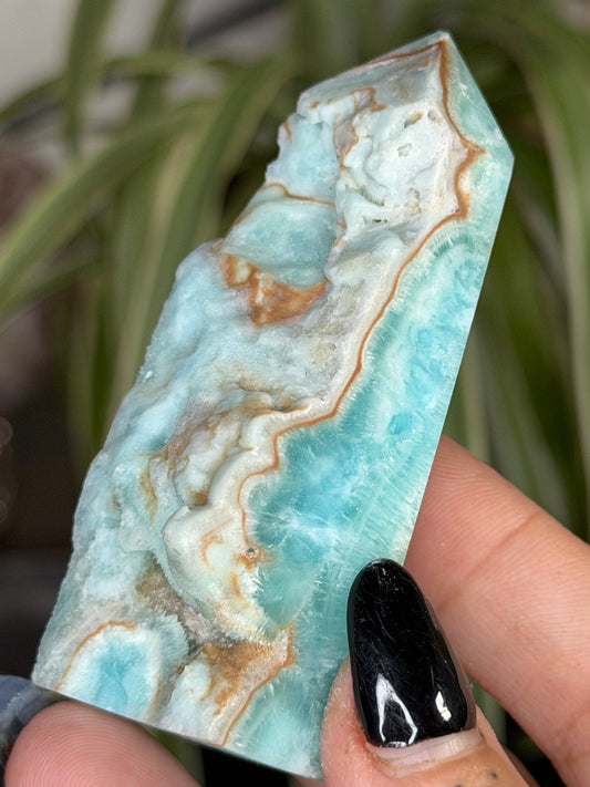 Blue Aragonite | 68g - The Crystal Valley