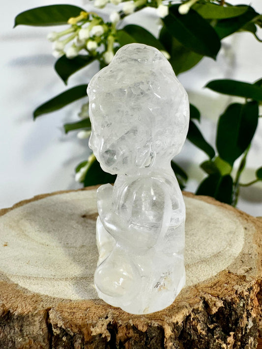 Clear Quartz Buddha | 58g - The Crystal Valley
