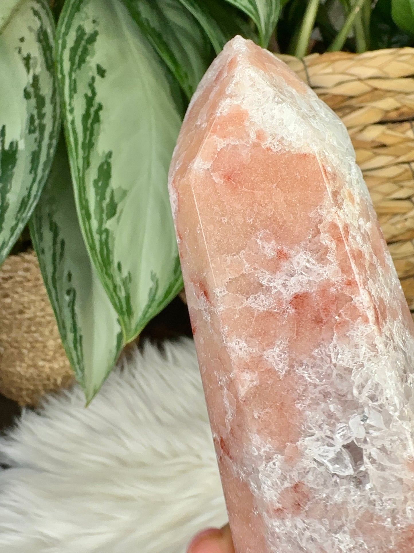 A+ Quality Pink Amethyst Tower |  300g