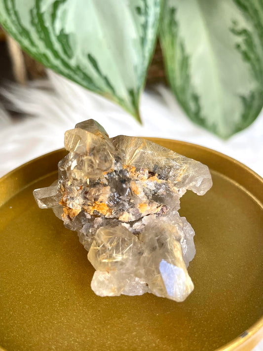 Natural Golden Rutile Cluster | 37g