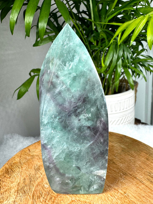 Rainbow Fluorite Flame | 292g