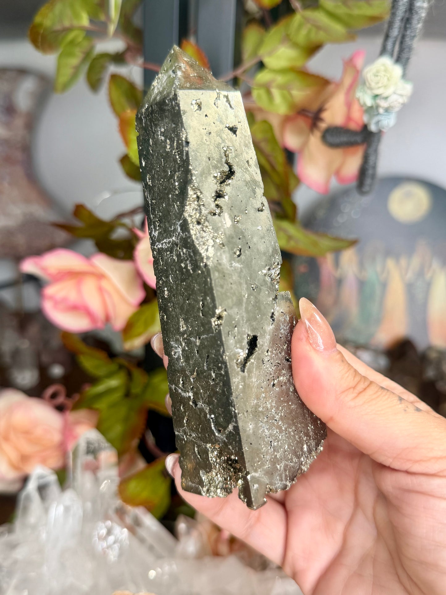 High Quality Pyrite Tower  | 375g