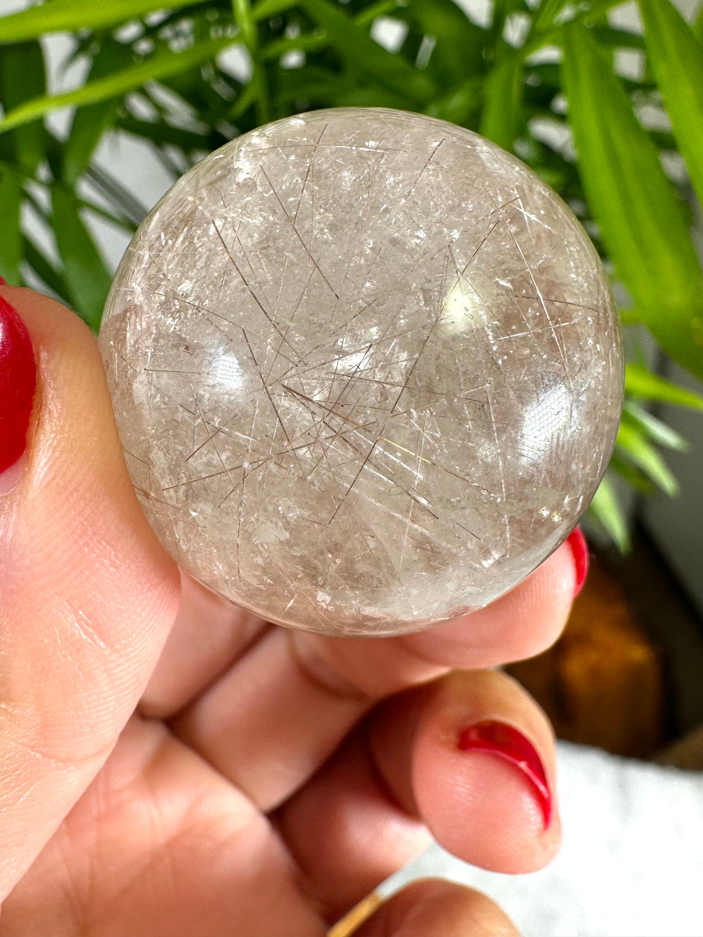 Rutilated Quartz Sphere | 55g