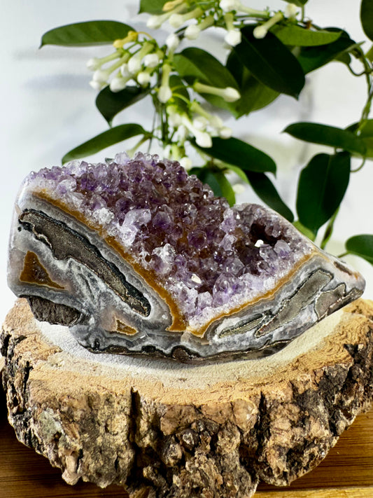 High Quality Amethyst Shoe | 218g