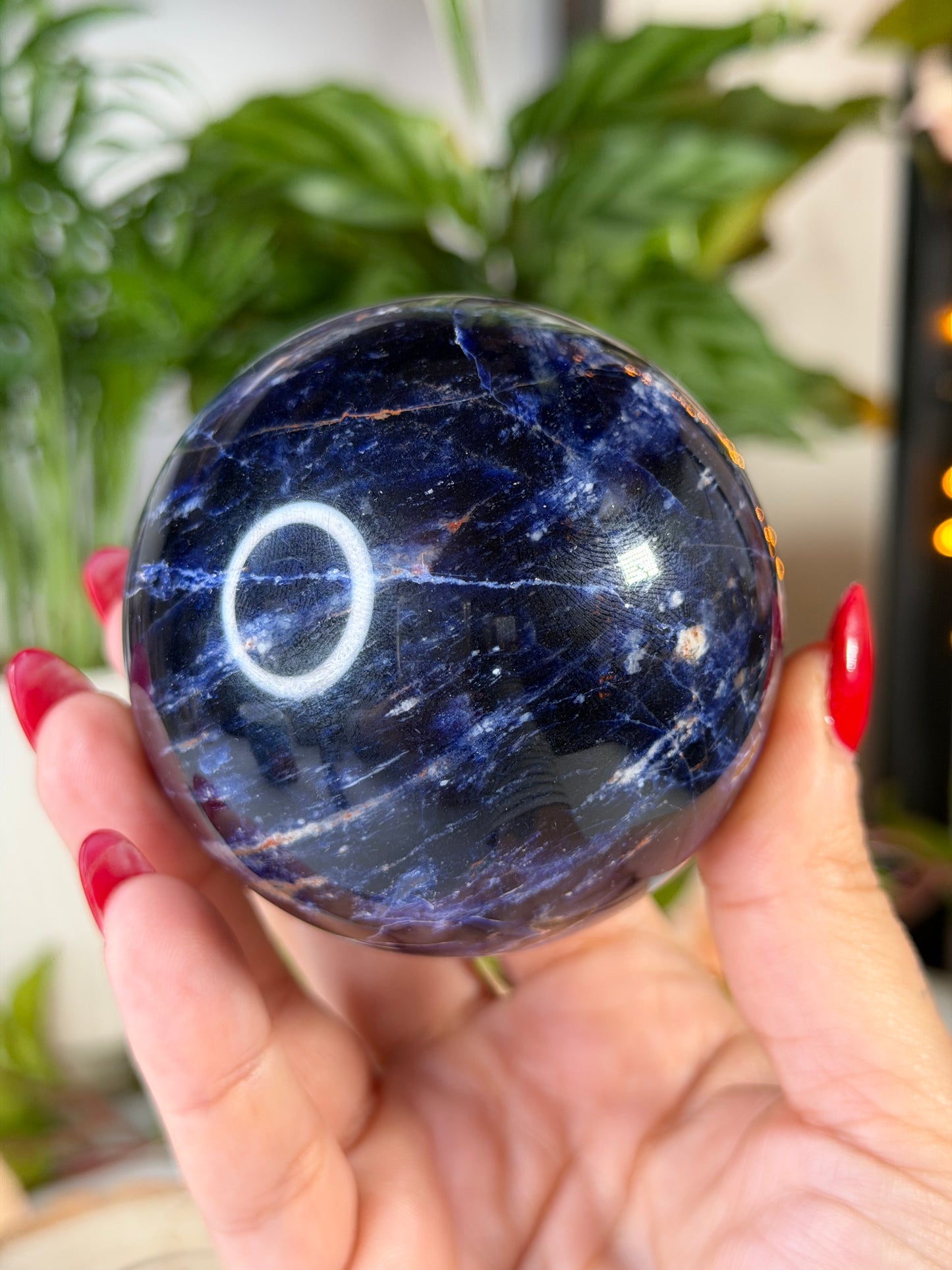Blue Sodalite Sphere 1  | 366g