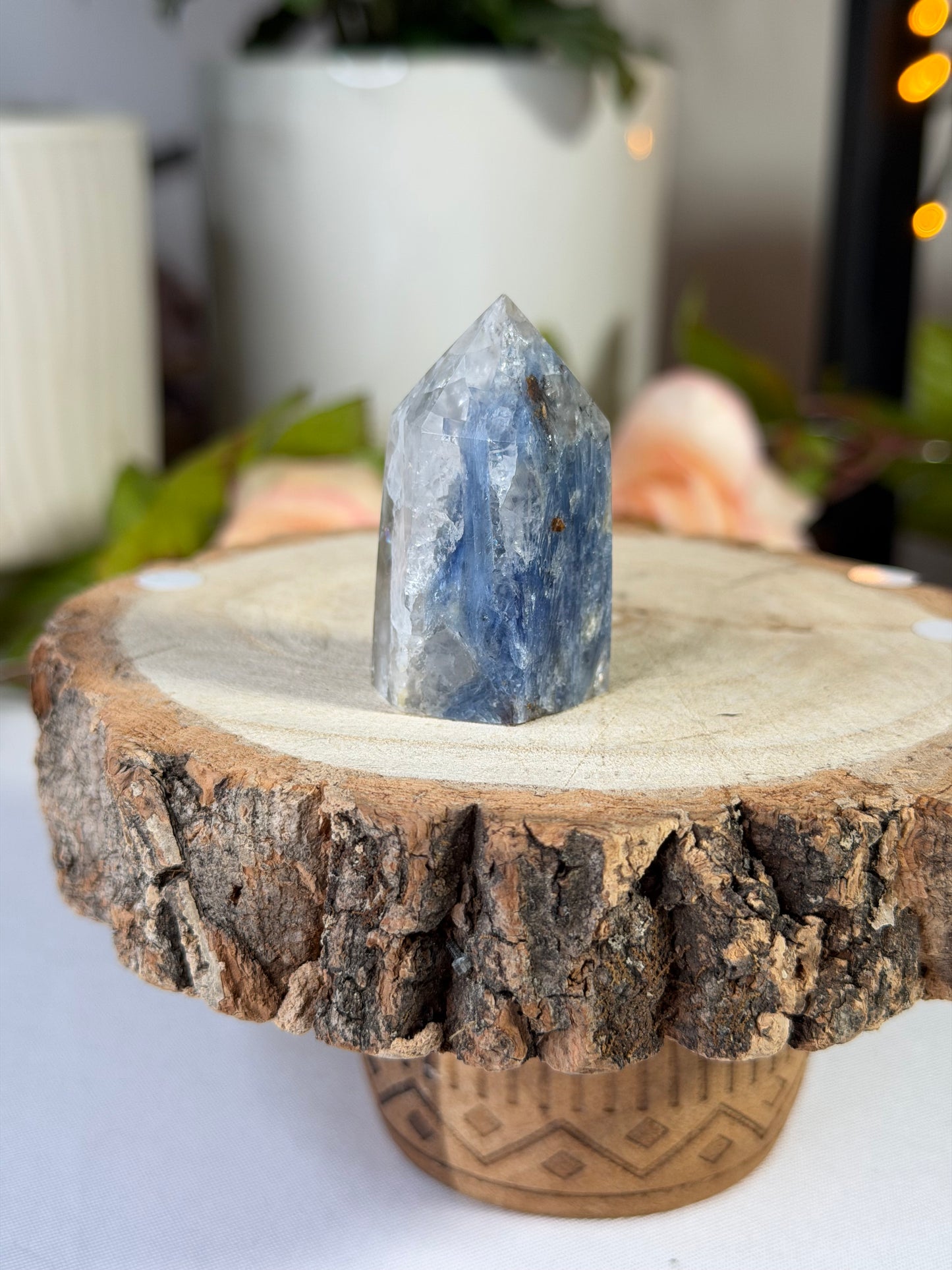 Mini Blue Kyanite Tower from Brazil 2 | 36g