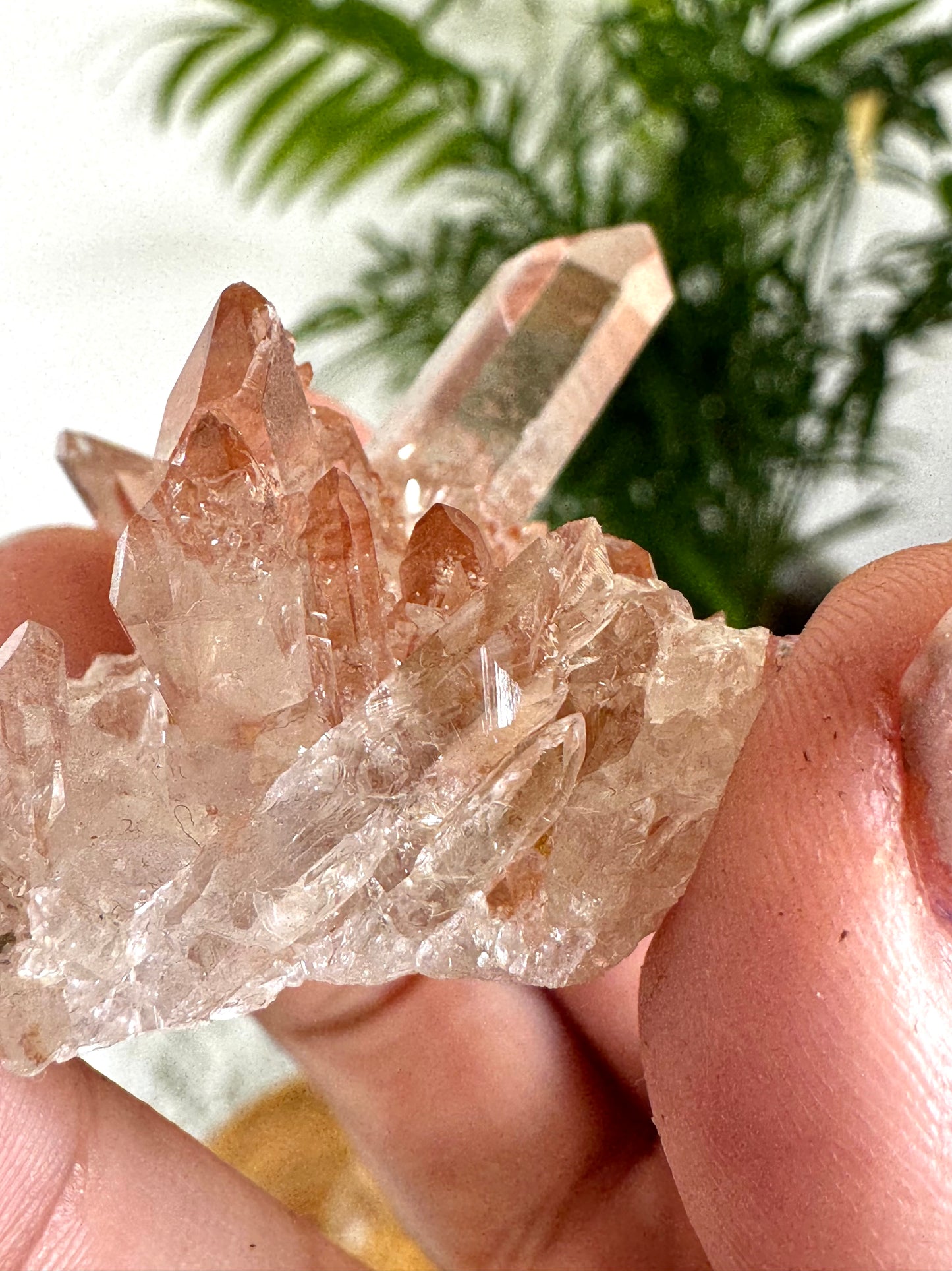 Tangerine Quartz Cluster | 32g