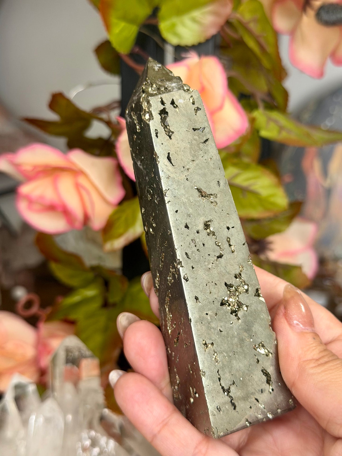 High Quality Pyrite Tower  | 292g