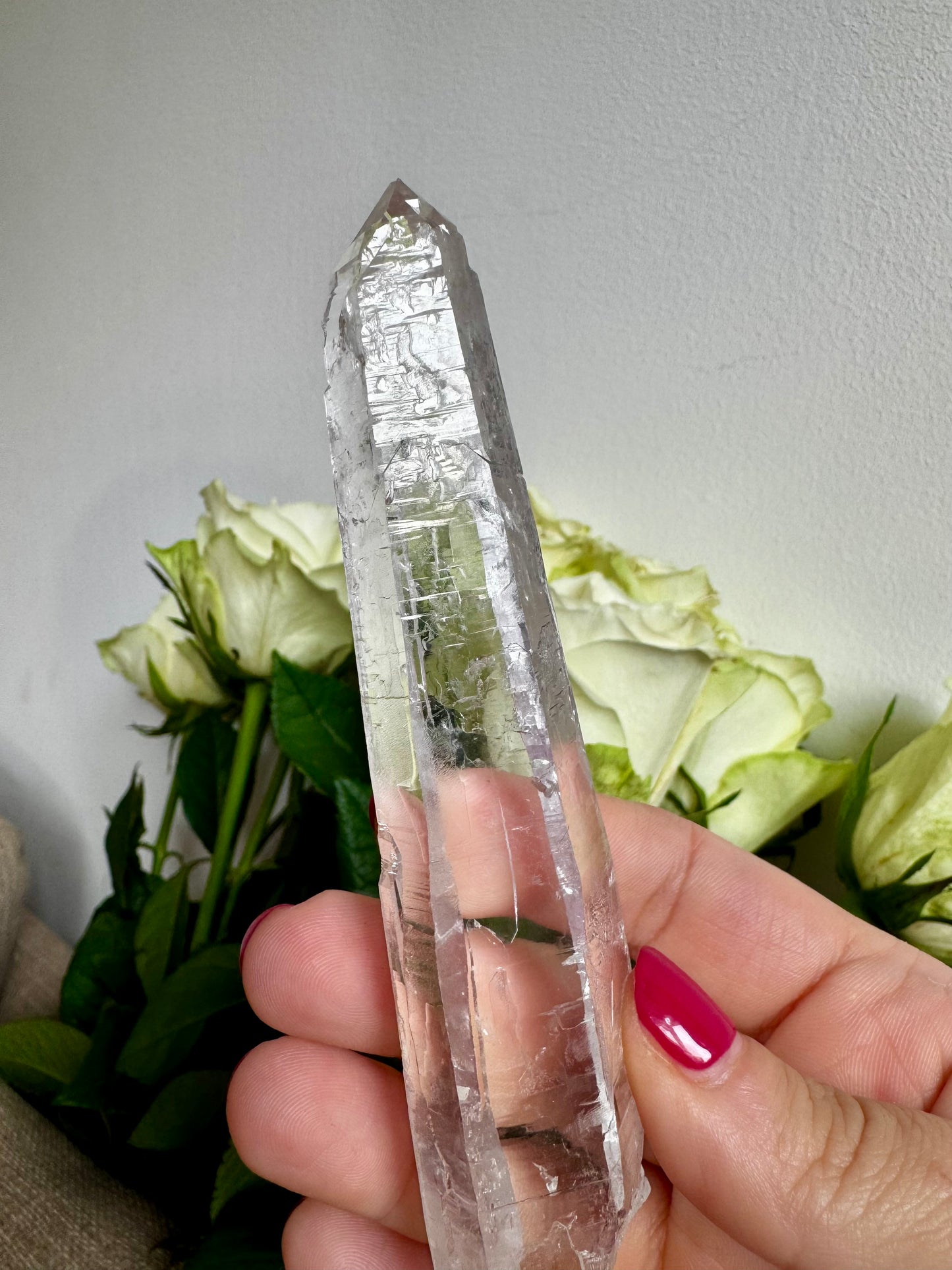 Extra Quality  Natural Serra do Cabral Cathedral Lemurian quartz | 95g