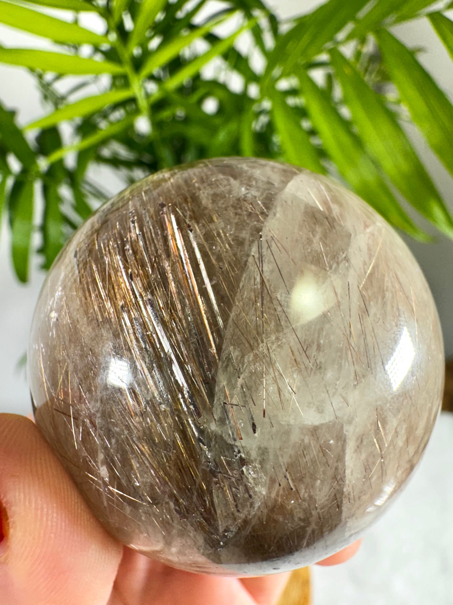 Rutilated Quartz Sphere | 199g