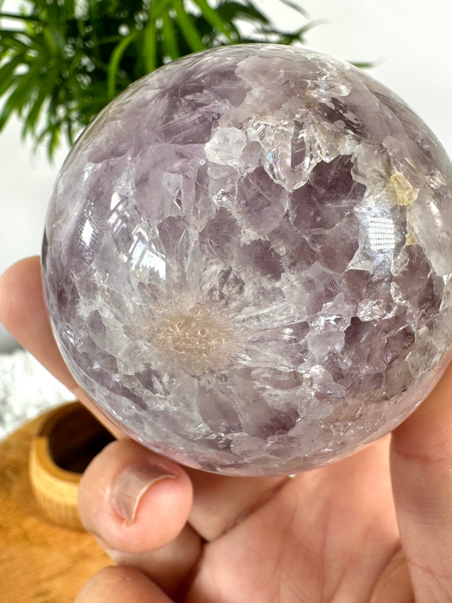 Pink Amethyst & Amethyst Sphere | 295g