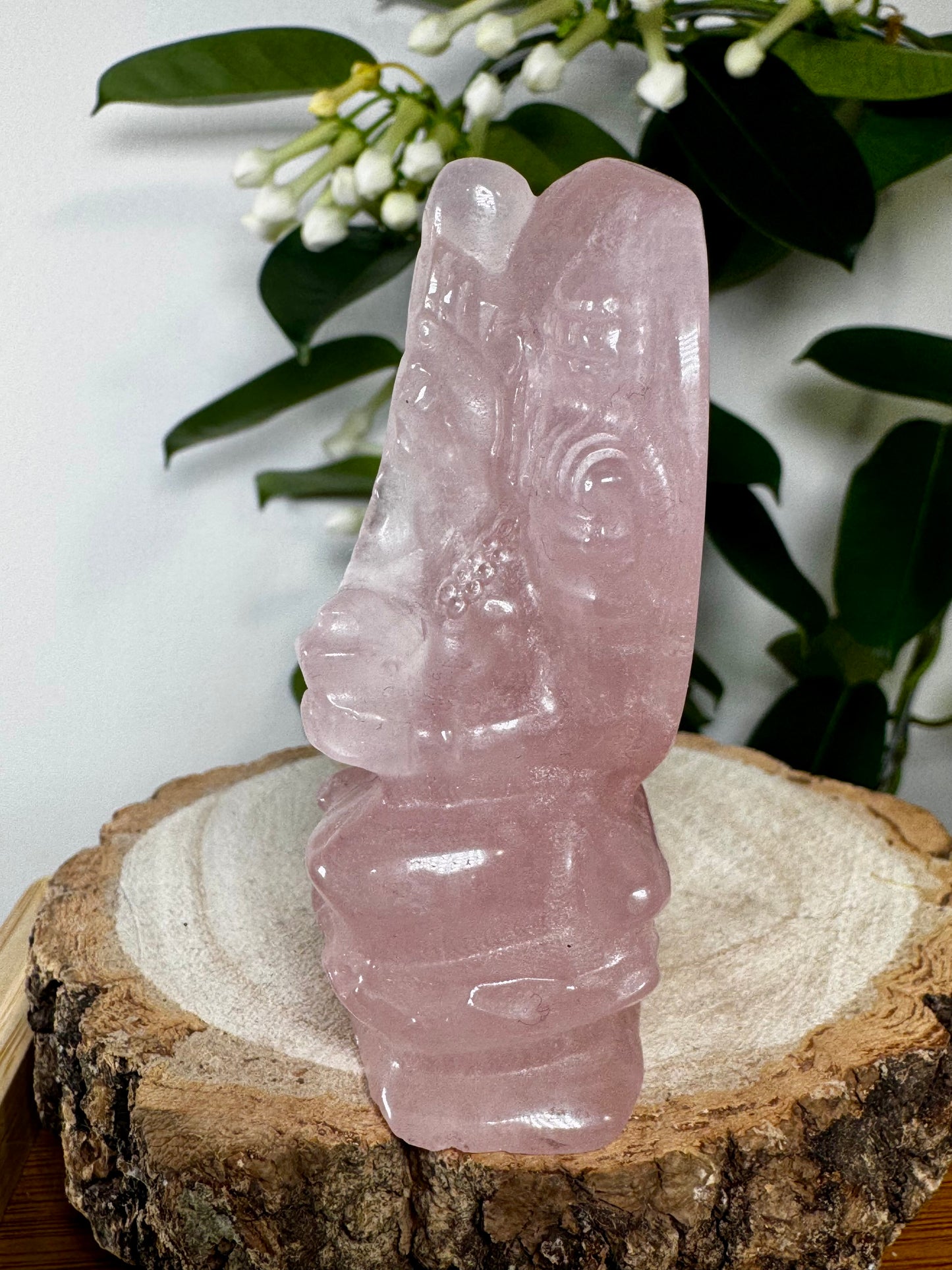 Rose Quartz Ganesh | 176g