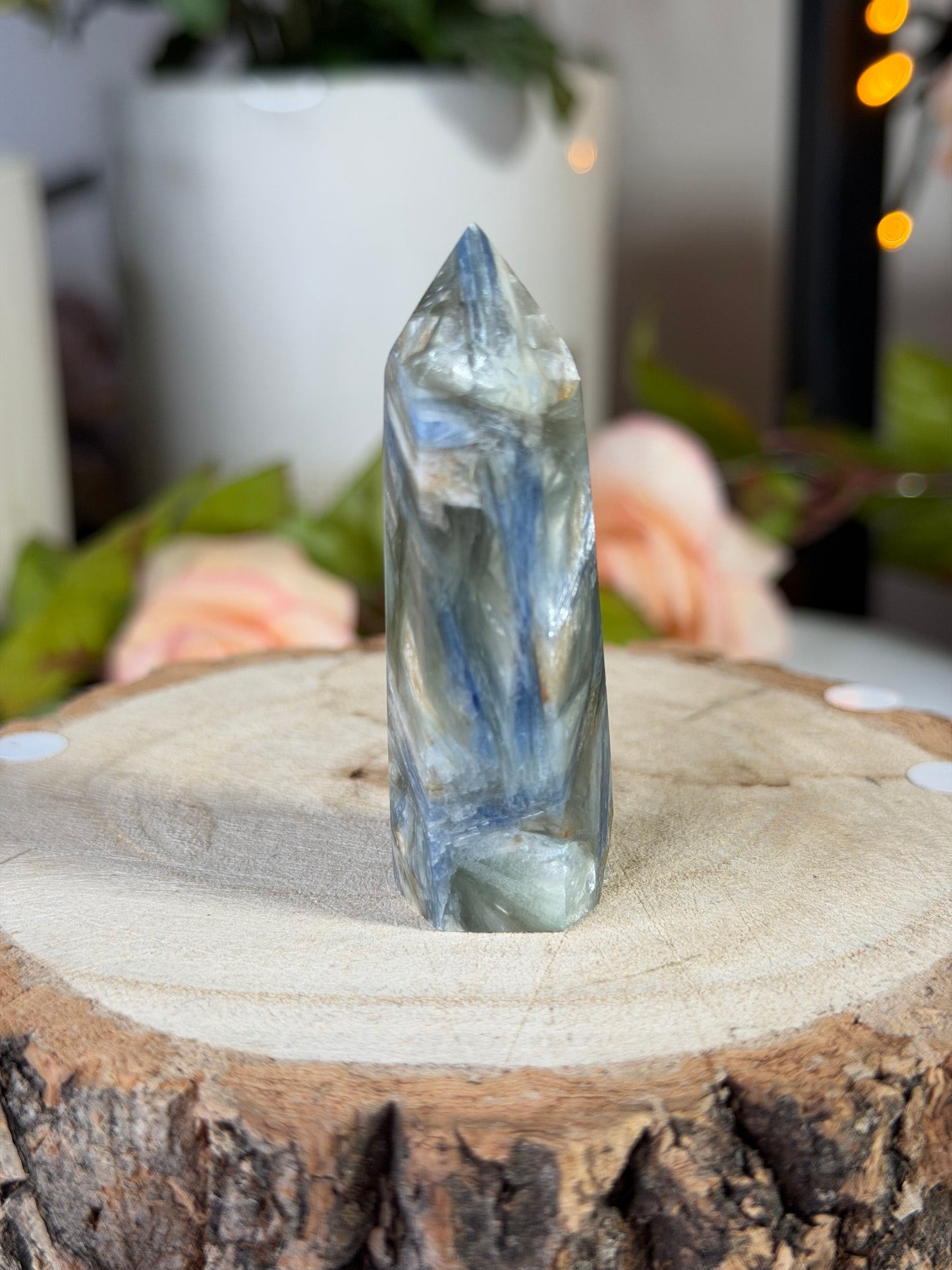 Mini Blue Kyanite Tower from Brazil 1 | 34g