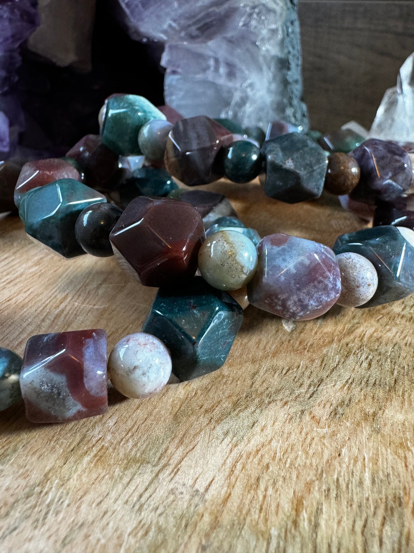 Unique Ocean Jasper Bracelet