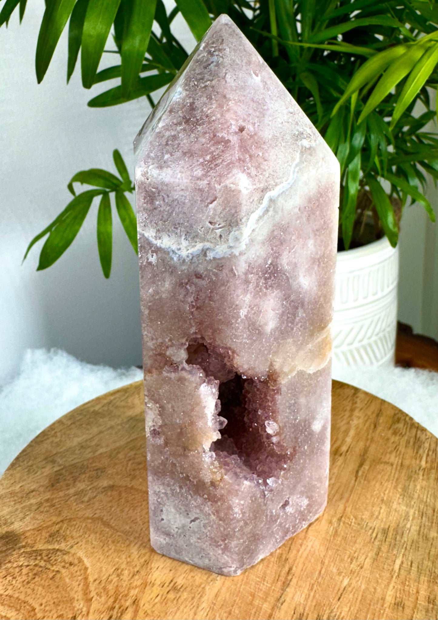 Pink Amethyst Tower | 547g