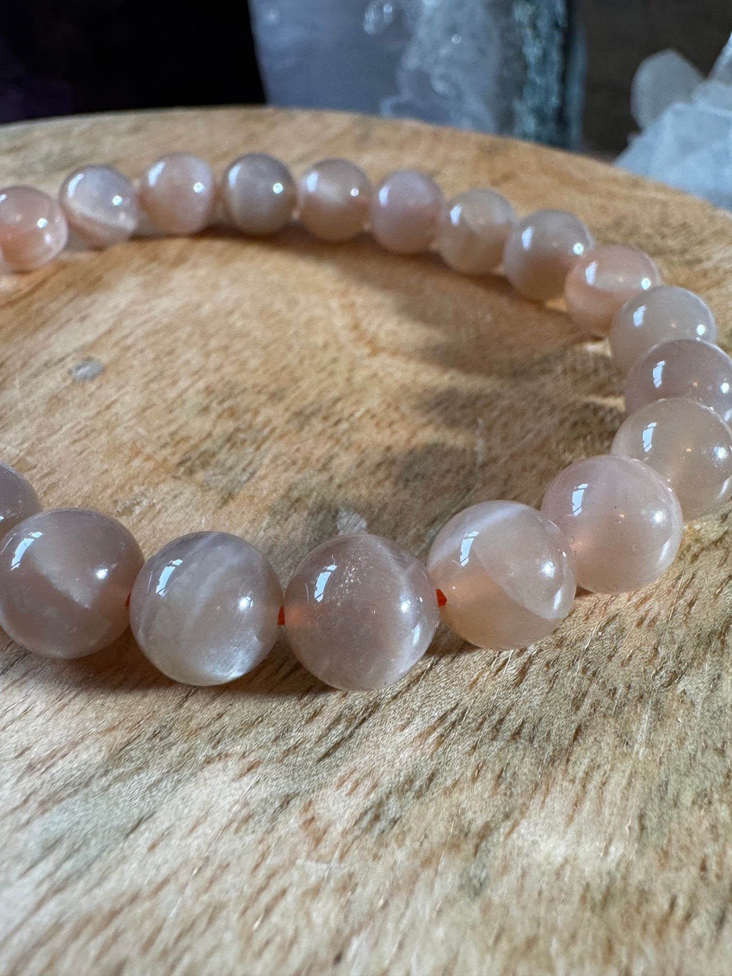 Dark Sunstone Quartz Bracelet | 8mm