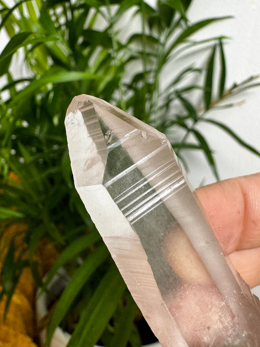 A+ Natural Serra do Cabral  Double Terminated Lemurian quartz | 31g