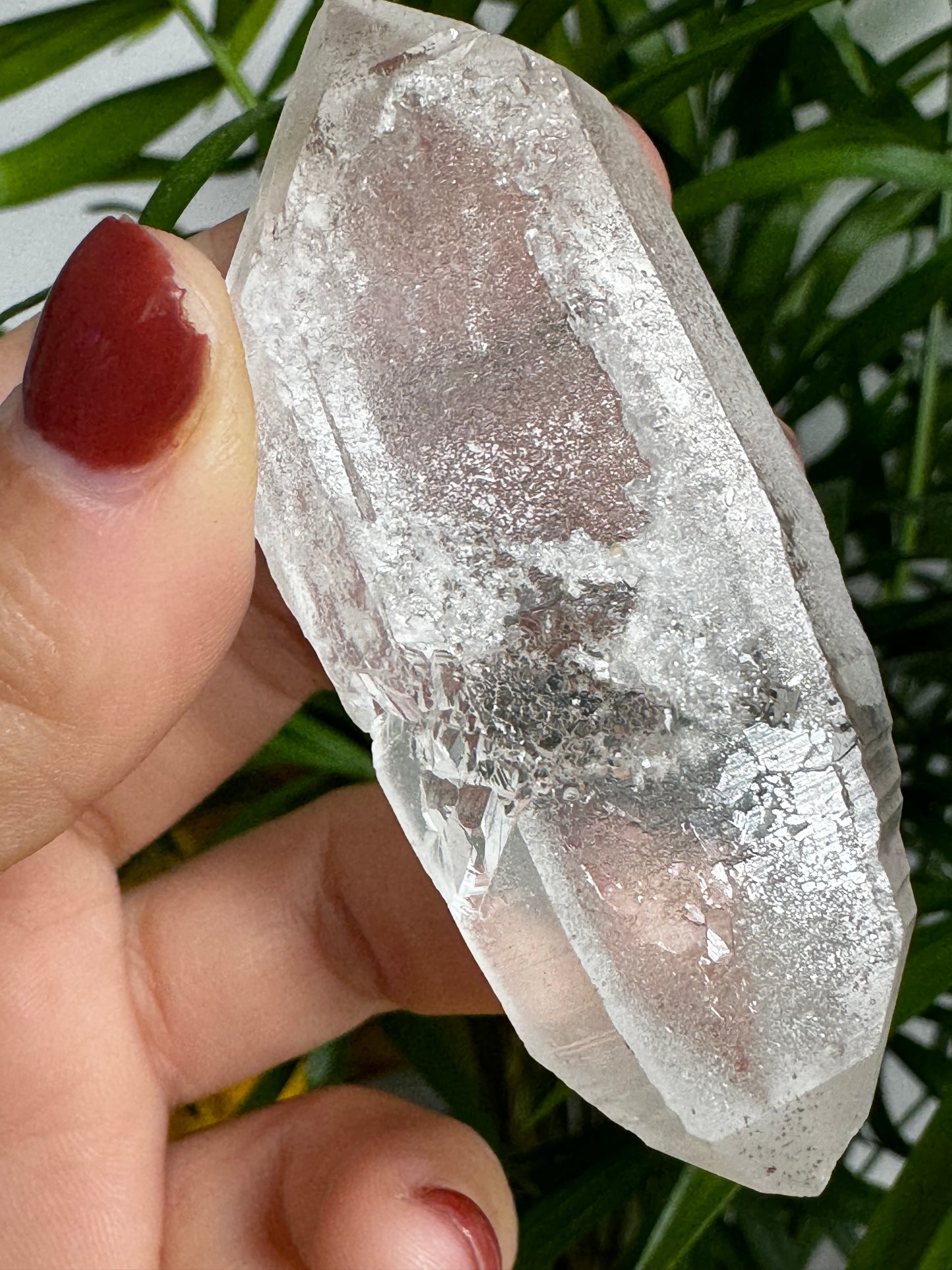 A+ Natural Serra do Cabral Double Terminated Lemurian quartz | 48g