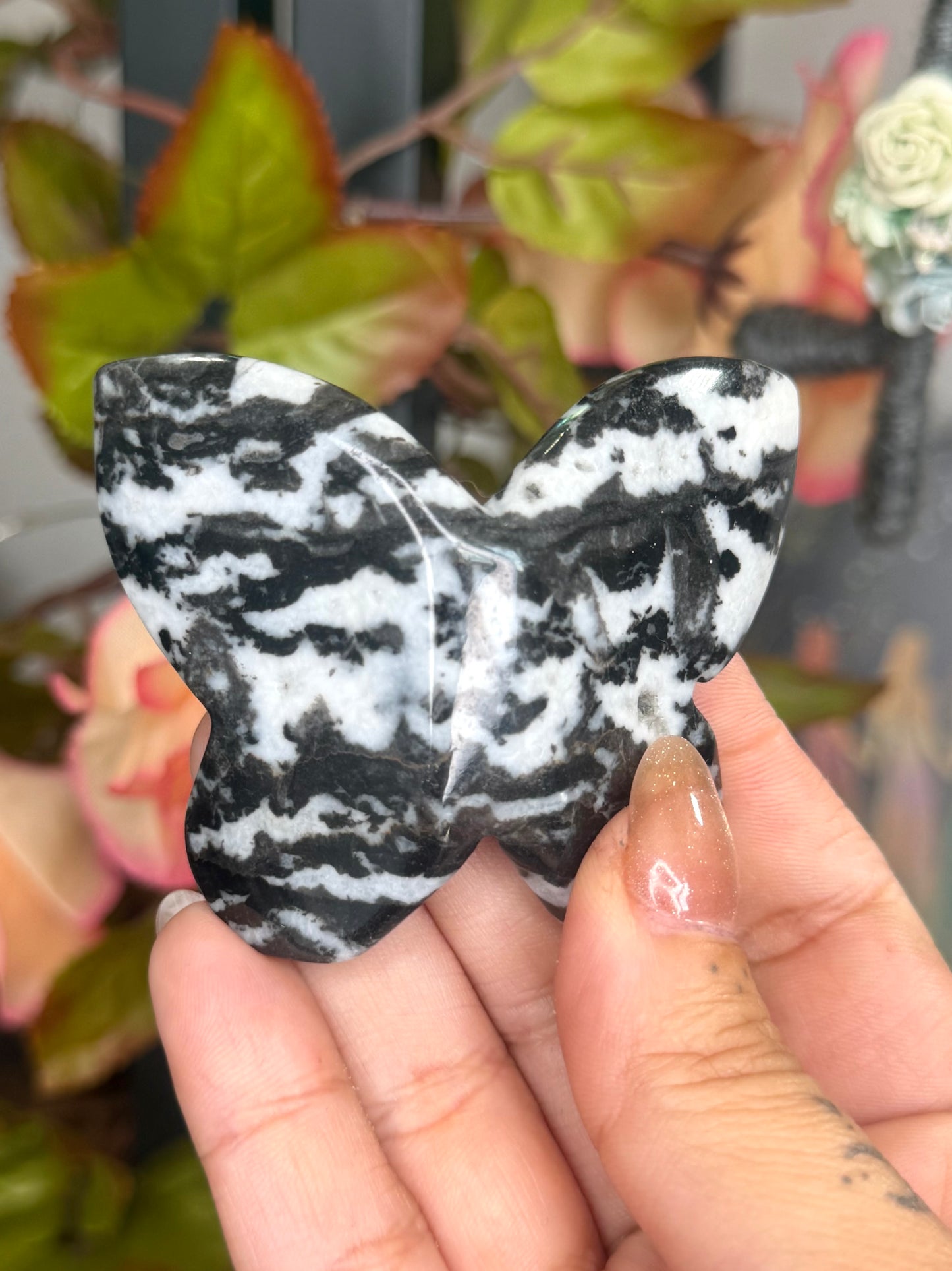 Zebra Jasper Butterfly | 47g